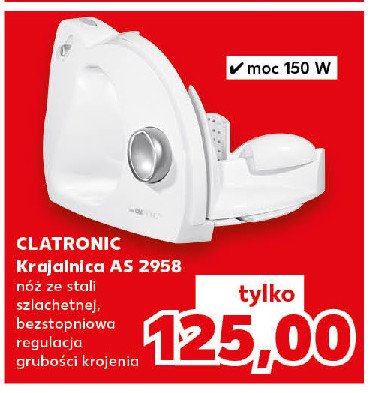 Krajalnica as 2958 Clatronic promocja