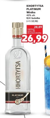 Wódka Platinum promocja w Kaufland