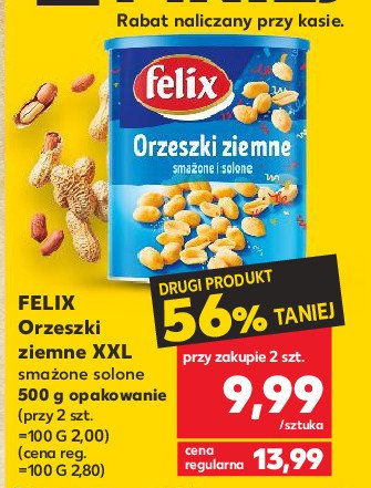 Orzeszki ziemne Felix promocja