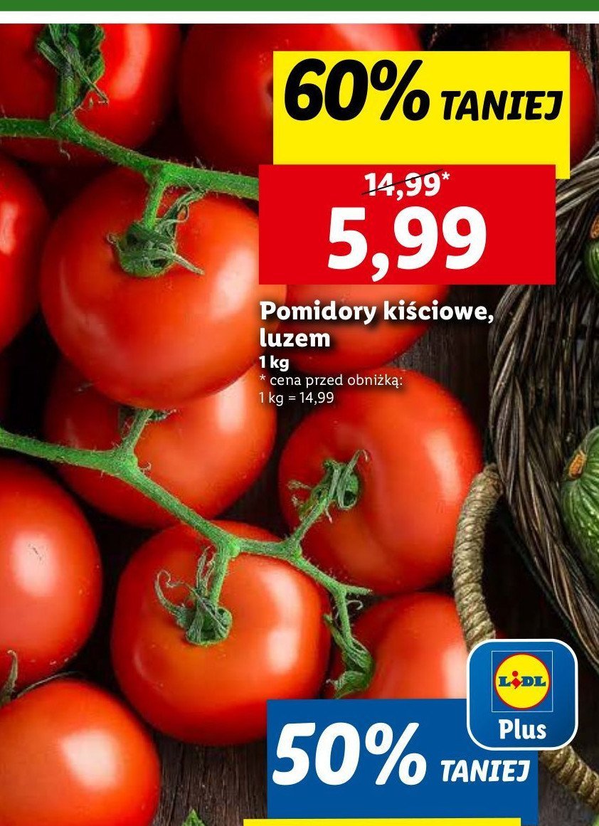 Pomidory ki艣ciowe promocja