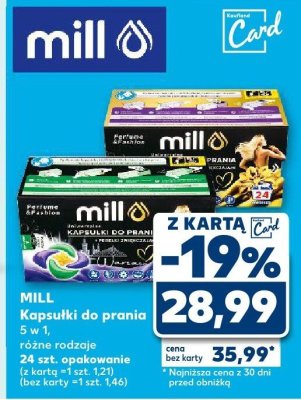 Kapsułki do prania promocja w Kaufland