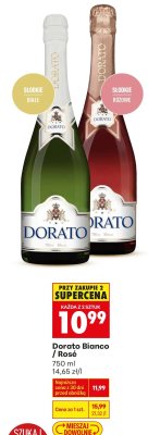 Wino musujące Dorato Rosé promocja w Biedronka