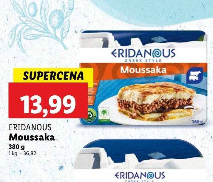 Mousaka Eridanous promocja w Lidl