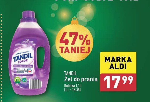 Płyn do prania kolor Tandil promocja