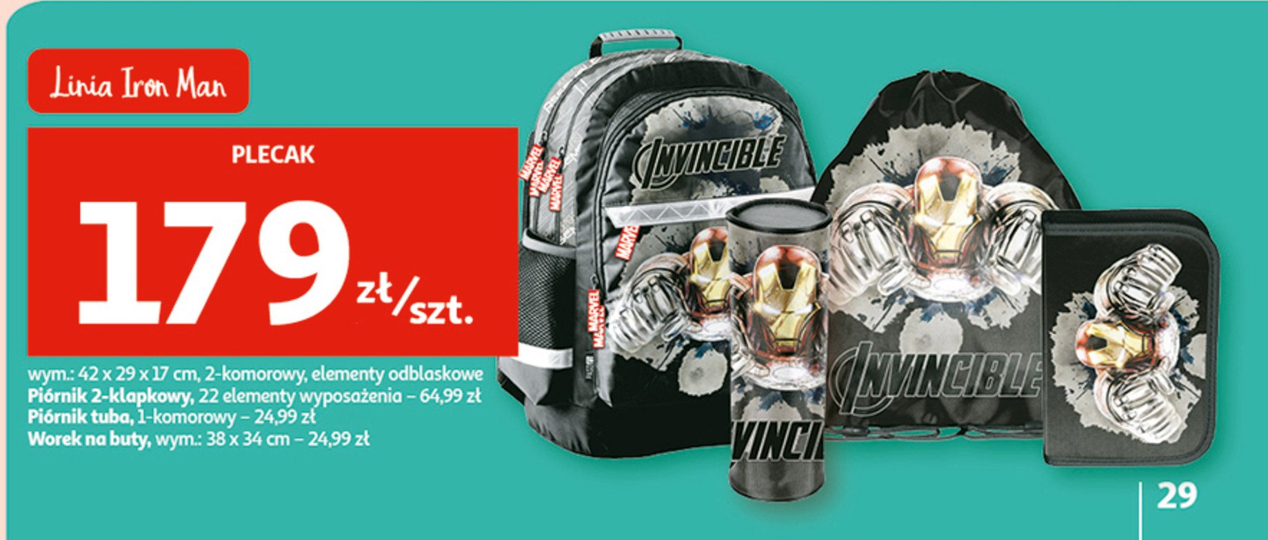 Pi贸rnik tuba iron man promocja