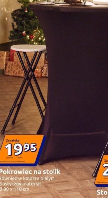 Pokrowiec na stolik promocja w Action