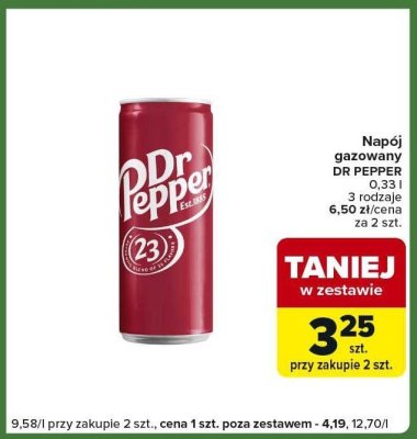 Nap贸j promocja w Carrefour Express
