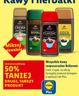Kawa rozpuszczalna Bellarom Crema promocja w Lidl