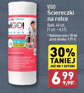 Ściereczki na rolce uniwersalne Vigo! promocja