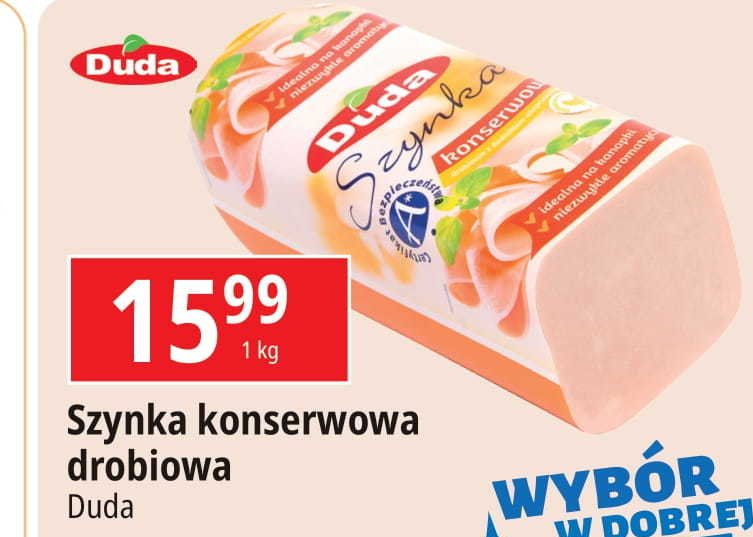 Szynka drobiowa konserwowa Silesia duda promocja