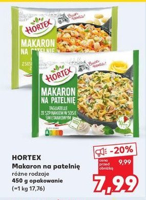 Makaron na patelnię gnocchi z sosem maślano-ziołowym Hortex promocja