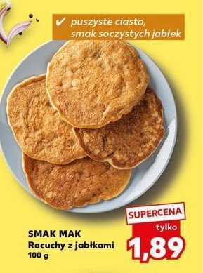 Racuchy z jabłkami Smak mak promocja