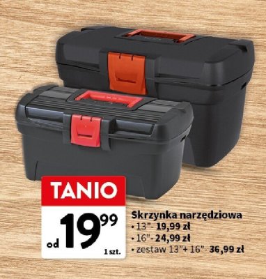 Skrzynka narzędziowa 13'' promocja w Intermarche
