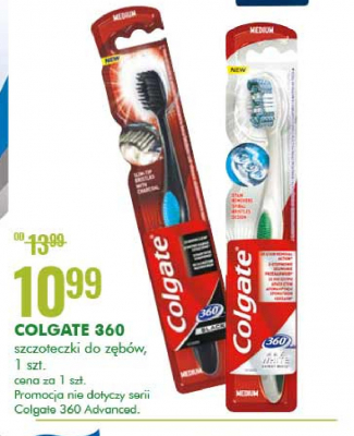 Szczoteczka do zębów max white one Colgate 360 promocja