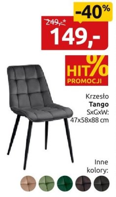 Krzes艂o promocja w Black Red White