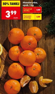 Mandarynka 1kg promocja w Biedronka
