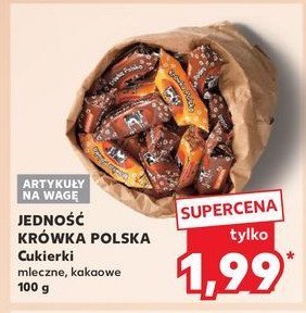 Krówka polska mleczna Jedność promocja