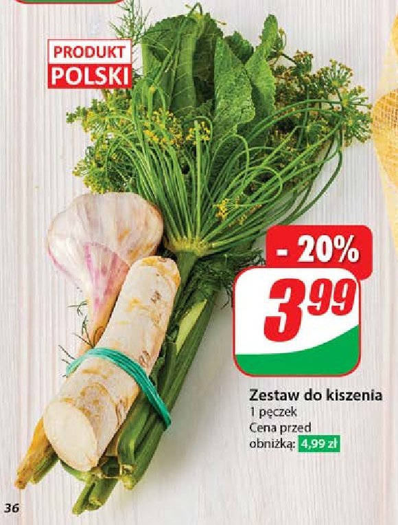 Zestaw do kiszenia polska promocja w Dino