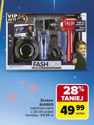Zestaw BARBER VIP SET promocja w Carrefour