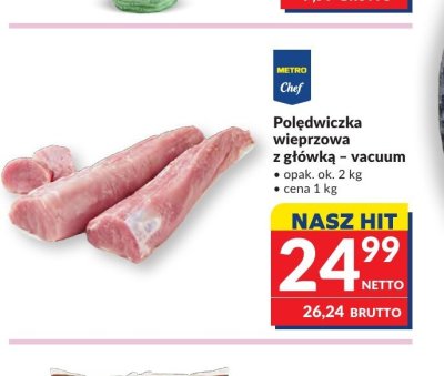 Polędwiczka wieprzowa z główką - vacuum promocja w Makro