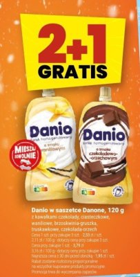 Danio w saszetce Danone, 120 g promocja w Twój Market