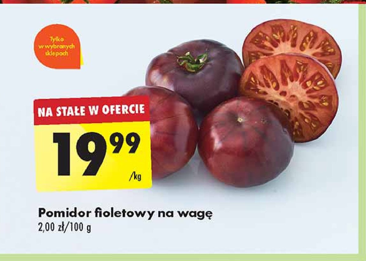 Pomidory fioletowe promocja