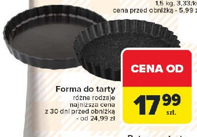 Forma do tarty promocja w Carrefour Market