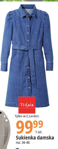 Sukienka damska jeans 36-46 Tissaia promocja