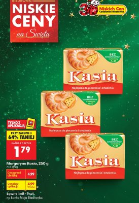 Margaryna Kasia promocja w Biedronka