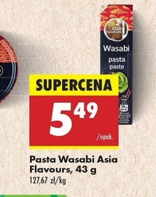 Pasta wasabi Asia flavours promocja