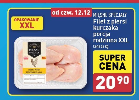 Filet z piersi kurcząt Mięsne specjały zawsze świeże (aldi) promocja