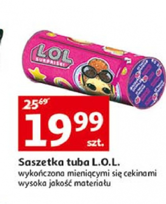 Pi贸rnik tuba l.o.l surprise promocja