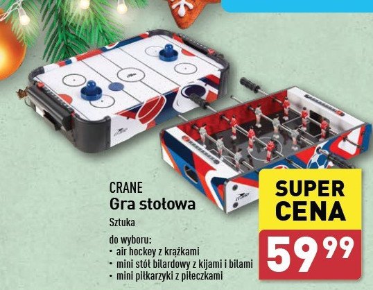 Mini piłkarzyki CRANE promocja w Aldi