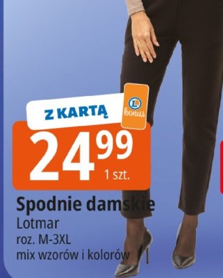 Spodnie damskie Lotmar promocja w Leclerc