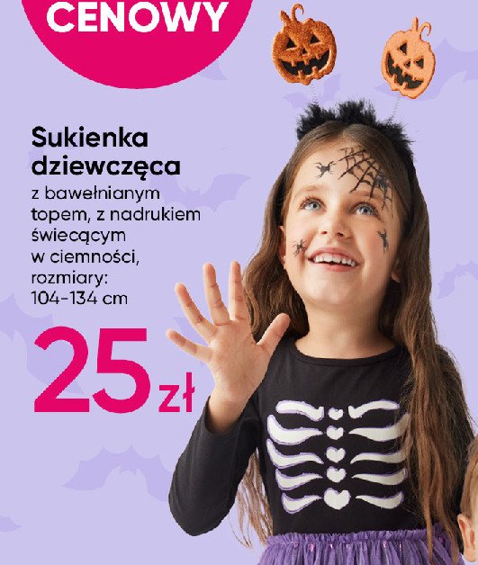 Sukienka dziewczęca 104-134 cm promocja