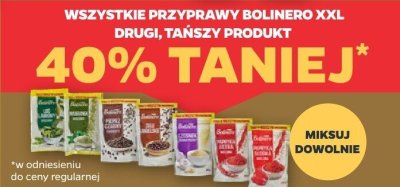 Przyprawy Bolinero XXL promocja w Netto