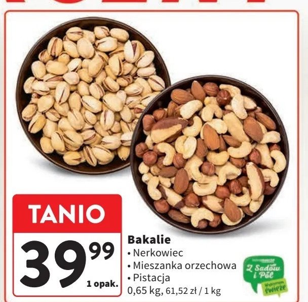 Pistacje Z sadów i pól promocja