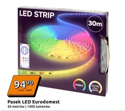Pasek LED 1400 lumenów, 30 m promocja w Action