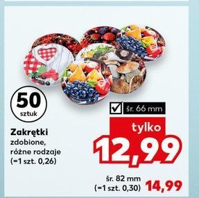 Zakrętki 66 mm promocja