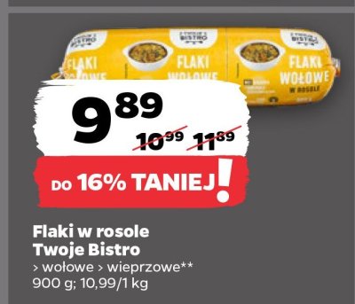 Flaki w rosole Twoje Bistro promocja w Netto