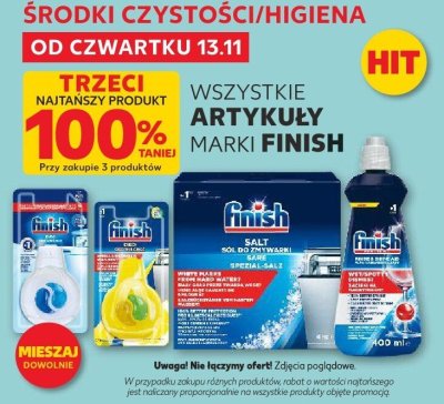 Środki czystości FINISH różne rodzaje promocja w Kaufland