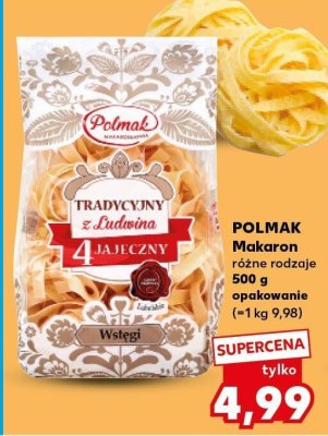 Makaron tradycyjny 4-jajeczny promocja w Kaufland