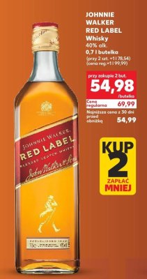 Whisky promocja w Kaufland