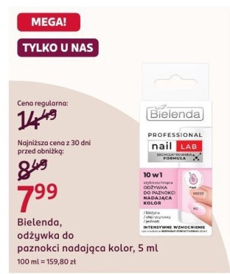 Odżywka do paznokci nadająca kolor, 5 ml promocja w Rossmann