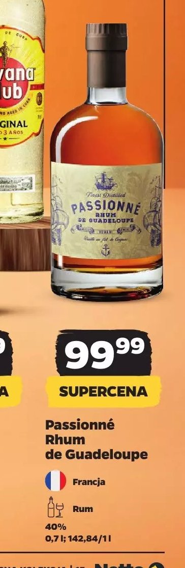 Rum Passionne rhum de guadeloupe promocja