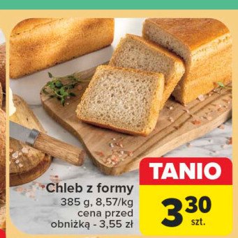 Chleb z formy promocja