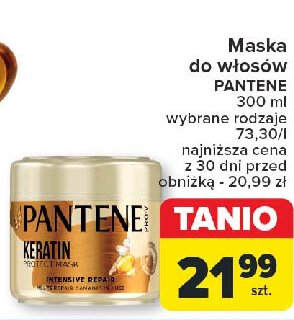 Maska do włosów repair & protect Pantene pro-v promocja