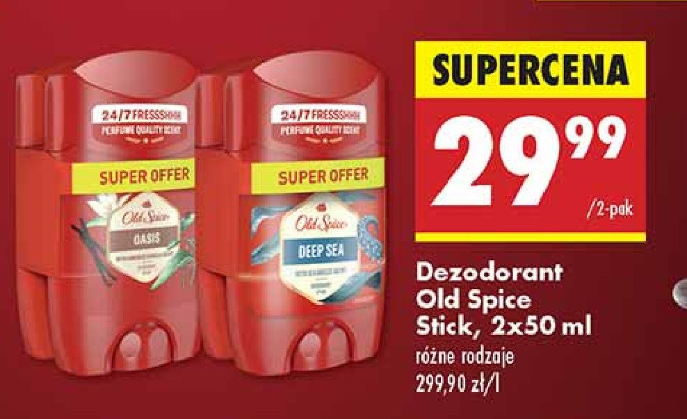 Dezodorant Old spice oasis promocja