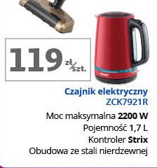 Czajnik zck7921r Zelmer promocja