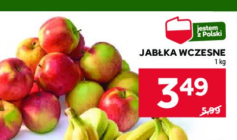 Jabłka wczesne polska promocja